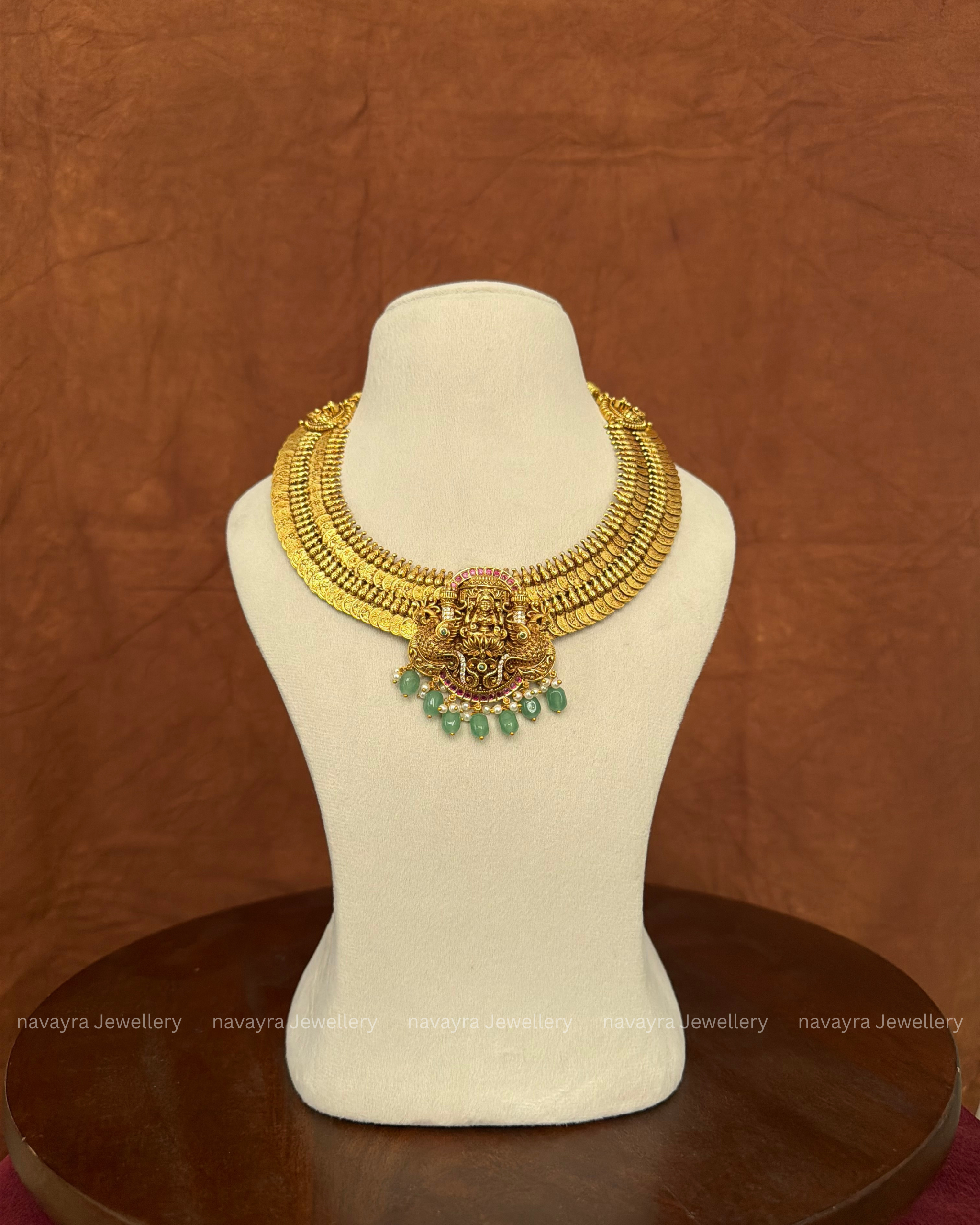 Lakshmi Heritage Coin Choker Necklace